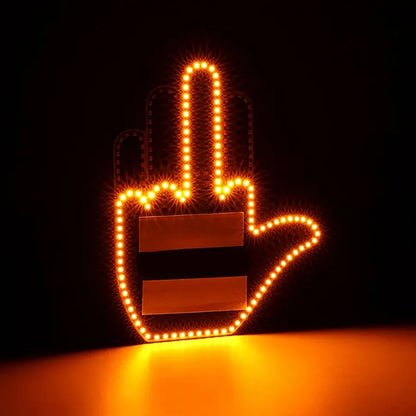 Grin Ride™ - Led Hand Sign
