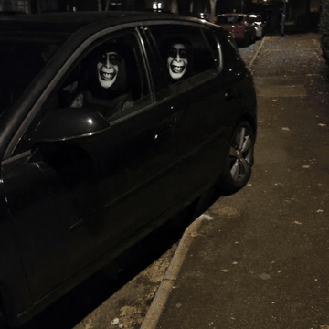 Gary — The Grinning Headrest Cover